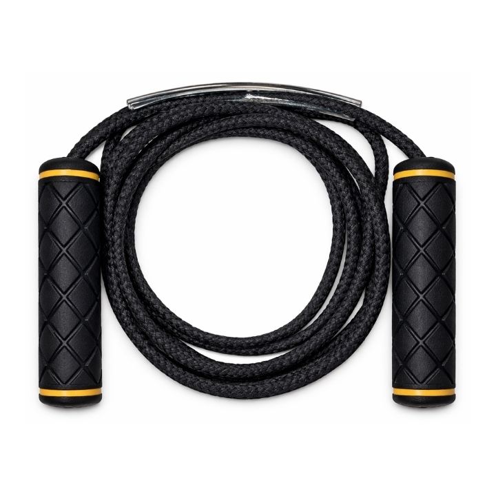 NIMBLE CUERDA PARA SALTAR DE NAYLON NEGRA