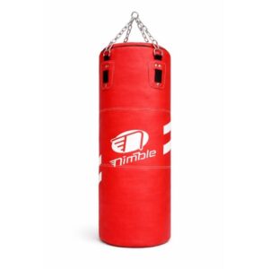 Costal de Box Rojo 3 Capas (1 m x 30 cm) con Cadena Nimble