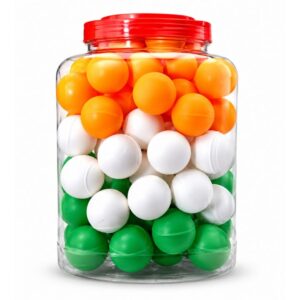 BOTE DE PELOTAS DE PING PONG 60 PIEZAS