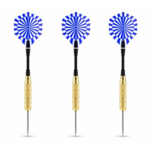 GIMBEL DARDOS 20G CABEZA DE BRONCE R20 CON 3 PIEZAS   006PA
