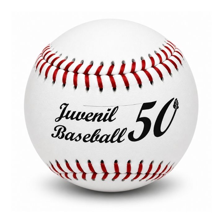 ESTRELLA PELOTA DE BEISBOL PIEL DE RES JUVENIL 50