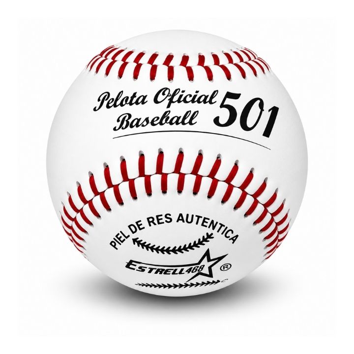 ESTRELLA PELOTA DE BEISBOL OFICIAL PIEL DE RES M-501