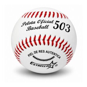 ESTRELLA PELOTA DE BEISBOL OFICIAL PIEL DE RES M-503