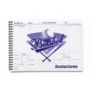 NIMBLE CUADRENO SCORE DE BEISBOL