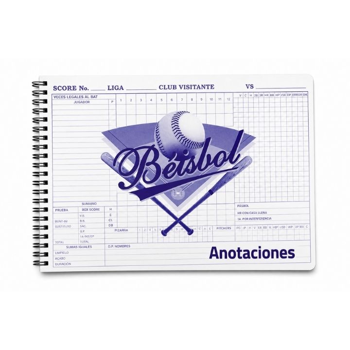 NIMBLE CUADRENO SCORE DE BEISBOL