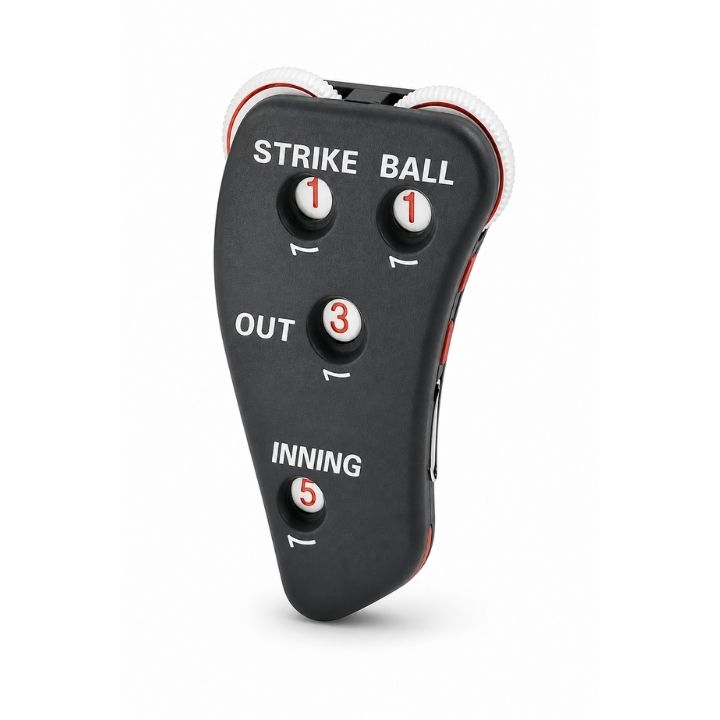 CONTADOR DE PLASTICO PARA BEISBOL 4 FUNCIONES