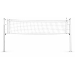 Red de Voleibol Profesional Reforzada Blanca con Cable de Acero Hilo 70 (10 m x 1 m) Código RVBRC – Pieza Nimble
