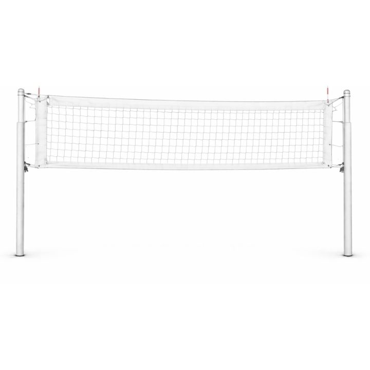 Red de Voleibol Profesional Reforzada Blanca con Cable de Acero Hilo 70 (10 m x 1 m) Código RVBRC – Pieza Nimble