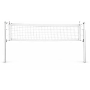 Red de Voleibol Profesional Reforzada Blanca con Lona Poliéster Hilo 70 (10 m x 1 m) Código RVPBR – Pieza Nimble