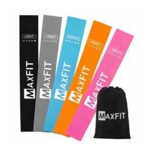 MAXFIT BANDAS DE RESISTENCIA 5 PIEZAS M1836