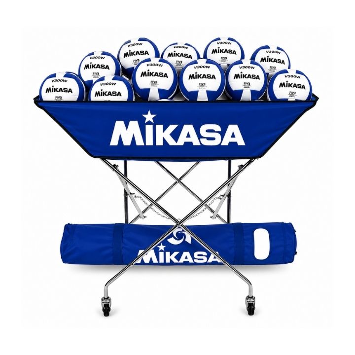 MIKASA CARRO BALONERO DE ALUMINIO PARA 24 BALONES - Imagen 2