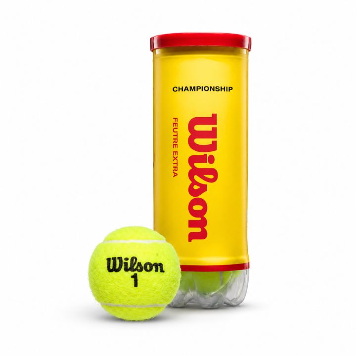 WILSON PELOTA DE TENIS BOTE C/ 3 PIEZAS T1001