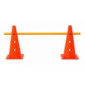 NIMBLE JUEGO DE VALLA CON CONOS DE 41 CM