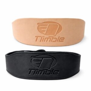 NIMBLE CINTURON PARA PESAS CUERO BASIC FORRADO
