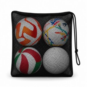 Balonera de Malla Deportiva para 4 balones