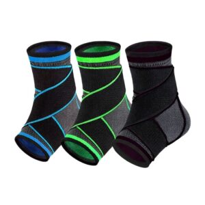 MAX FIT TOBILLERA DE COMPRESION CON CINTA AJUSTABLE HH007