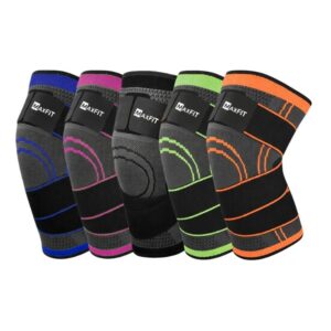 MAX FIT RODILLERA DE COMPRESION CON CINTA AJUSTABLE HX902