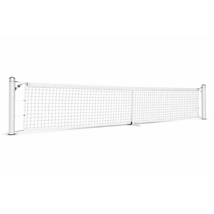 Red de Tenis Blanca con Lona Reforzada y Cable de Acero Hilo 50 (13 m x 1 m) Código RTBR – Pieza Nimble