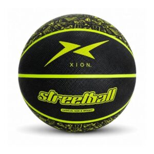 MOLTEN BALON BASQUETBOL XION STREET HULE No.7 NEGRO/VERDE 27023