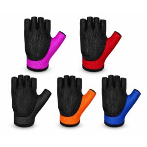 NIMBLE GUANTES DE CICLISMO PIEL SINTETICA CON LICRA