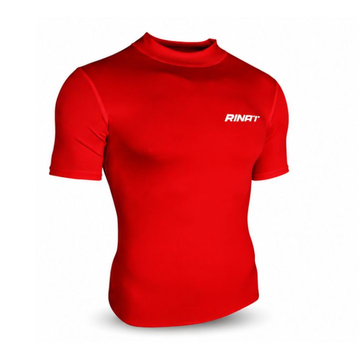 RINAT PLAYERA DEPORTIVA MANGA CORTA ROJA ADULTO