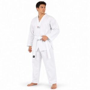 ASIANA UNIFORME DE TAEKWONDO TUSAH DOBOK CHAMPION BLANCO COD.DOB1101