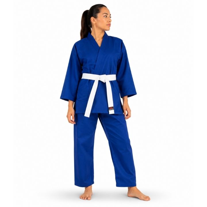 ASIANA UNIFORME DE KARATE KARATEGUI JUDOGUI 2 STAR AZUL COD.141
