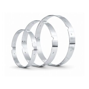 AROS PARA TAMBOR DE ALUMINIO PULIDO Y REMACHADO