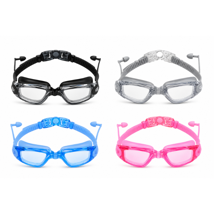 MAXFIT GOGGLES ADULTO CON TAPON DE OIDOS COD.EP1000AF