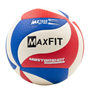 MAXFIT BALON DE VOLEIBOL BLANCO-AZUL-ROJO #5 COD.MX7000AZ/R