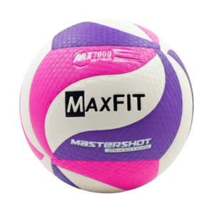 MAXFIT BALON DE VOLEIBOL BLANCO-ROSA-MORADO #5 COD.MX7000M/R