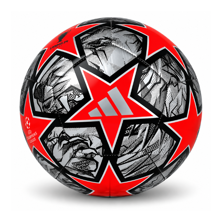 BALON DE SOCCER ADIDAS UCL CLUB 23/24 ROJO/GRIS COD.IN9329